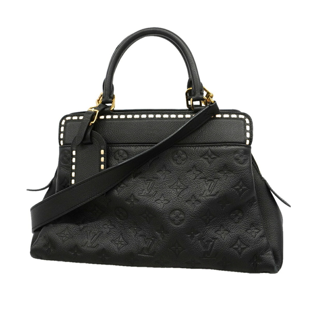 Louis Vuitton Monogram Empreinte Vosges Handbag M41491 Noir 2-way bag for women